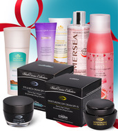 Complex skincare gift set for face and body