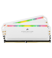 RAM CORSAIR DDR 4 16G (8GX2) 3200 DOMINATOR PLATINUM RGB WHITE CMT16GX4M2Z3200C16W