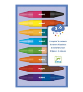 Wax crayons double sided Djeco