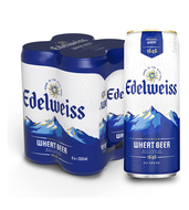 Beer Edelweiss Wheat Beer package 4x330 ml