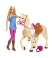 Barbie Doll and Horse Playset Mattel