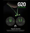 Plextone G20 Green gaming headphones