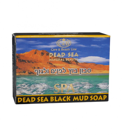 Dead Sea black mud soap Care&Beauty