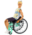 Ken Fashionistas Doll #167 With Wheelchair & Ramp