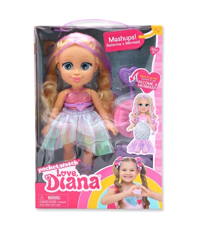 Diana doll 2 in 1 Party/Mermaid Love, Diana